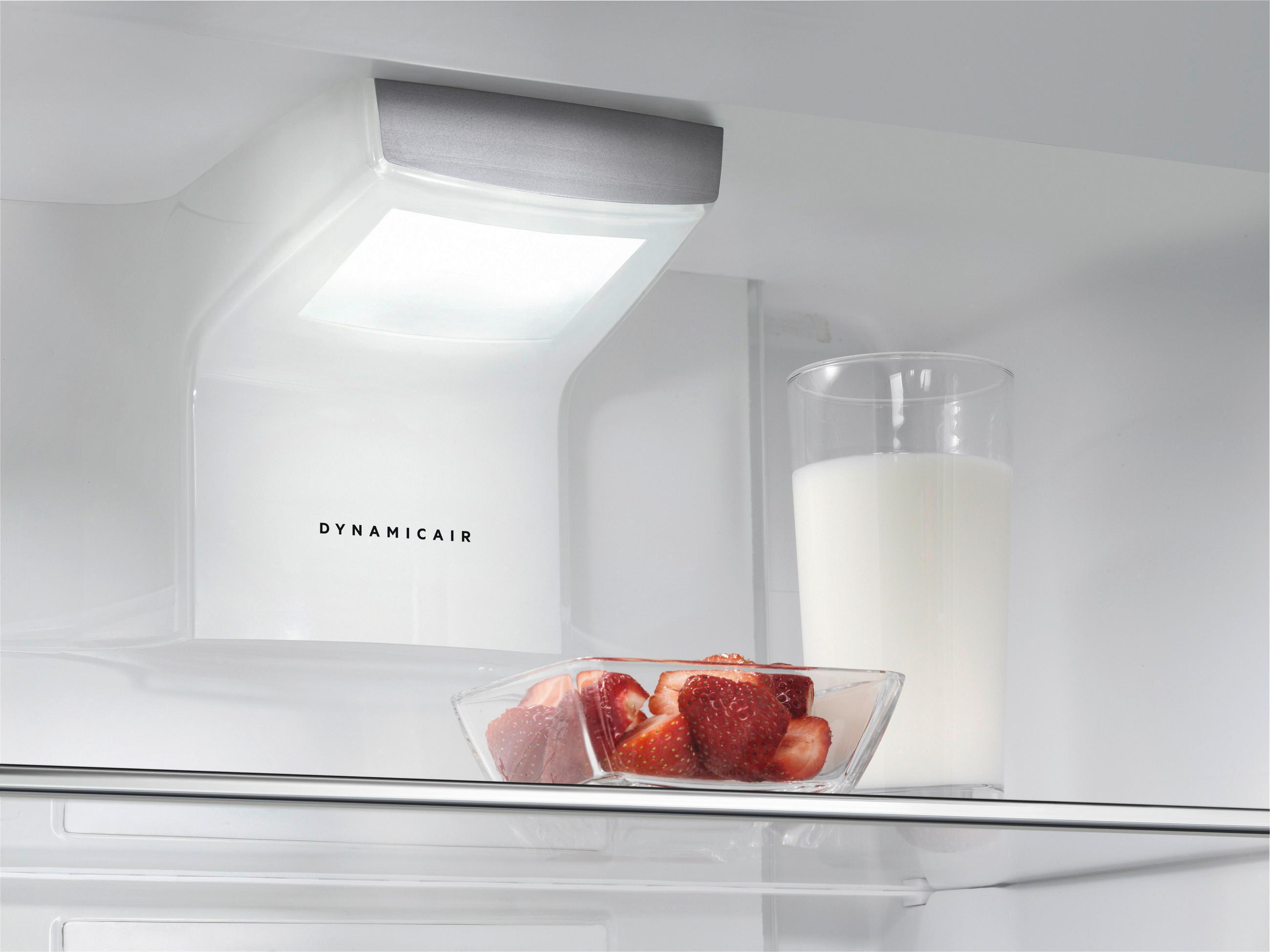 KÜHLSCHRANK SKE818F1DC  - Weiß, MODERN, Glas/Metall (55,6/176,9/54,9cm) - AEG