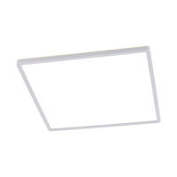 STROPNÍ LED SVÍTIDLO, 42/42/2,9 cm - bílá, Basics, plast (42/42/2,9cm) - Novel