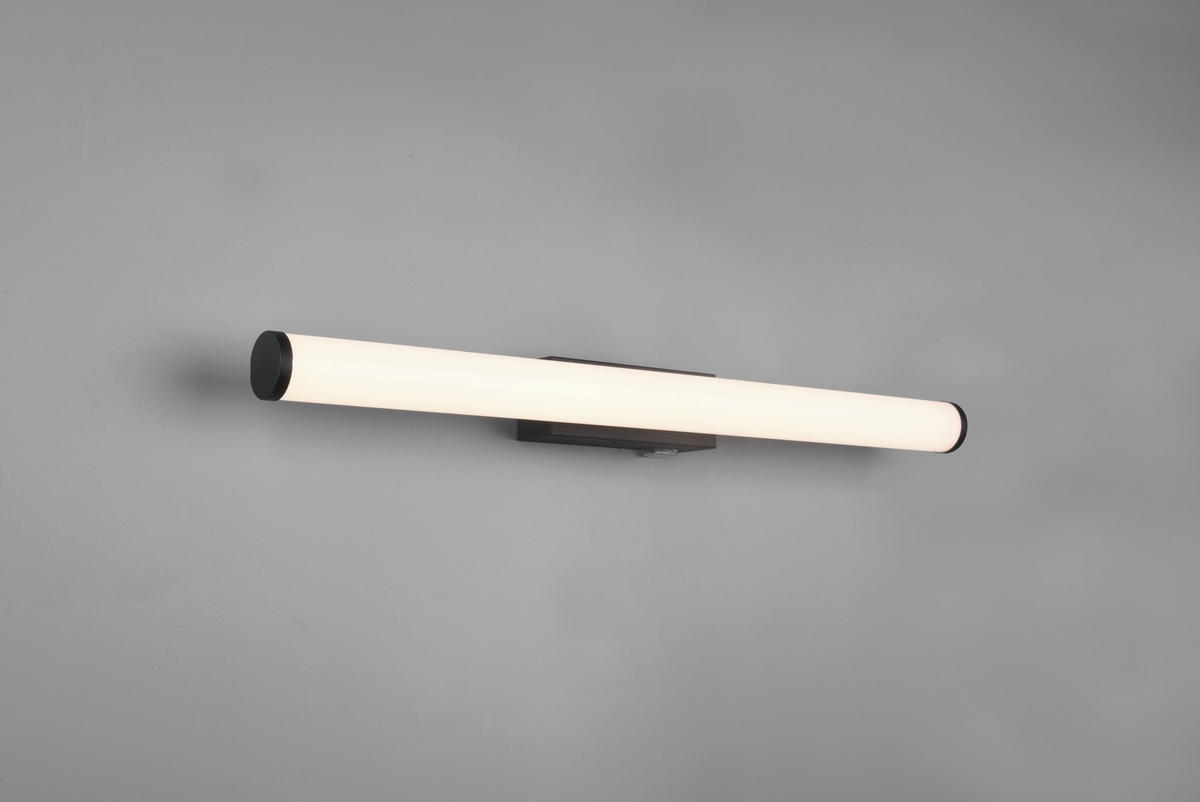 BADEZIMMER-WANDLEUCHTE 60/5,5 cm   - Schwarz/Weiß, Basics, Kunststoff/Metall (60/5,5cm) - Trio Leuchten