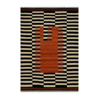 ORIENTÁLNÍ KOBEREC, 160/230 cm, rezavá - rezavá, Konvenční, textil (160/230cm) - Cazaris