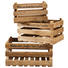 Weinkisten-Set 3-teilig - Braun, Holz Weinkisten-Set 3-teilig - Braun, Holz
