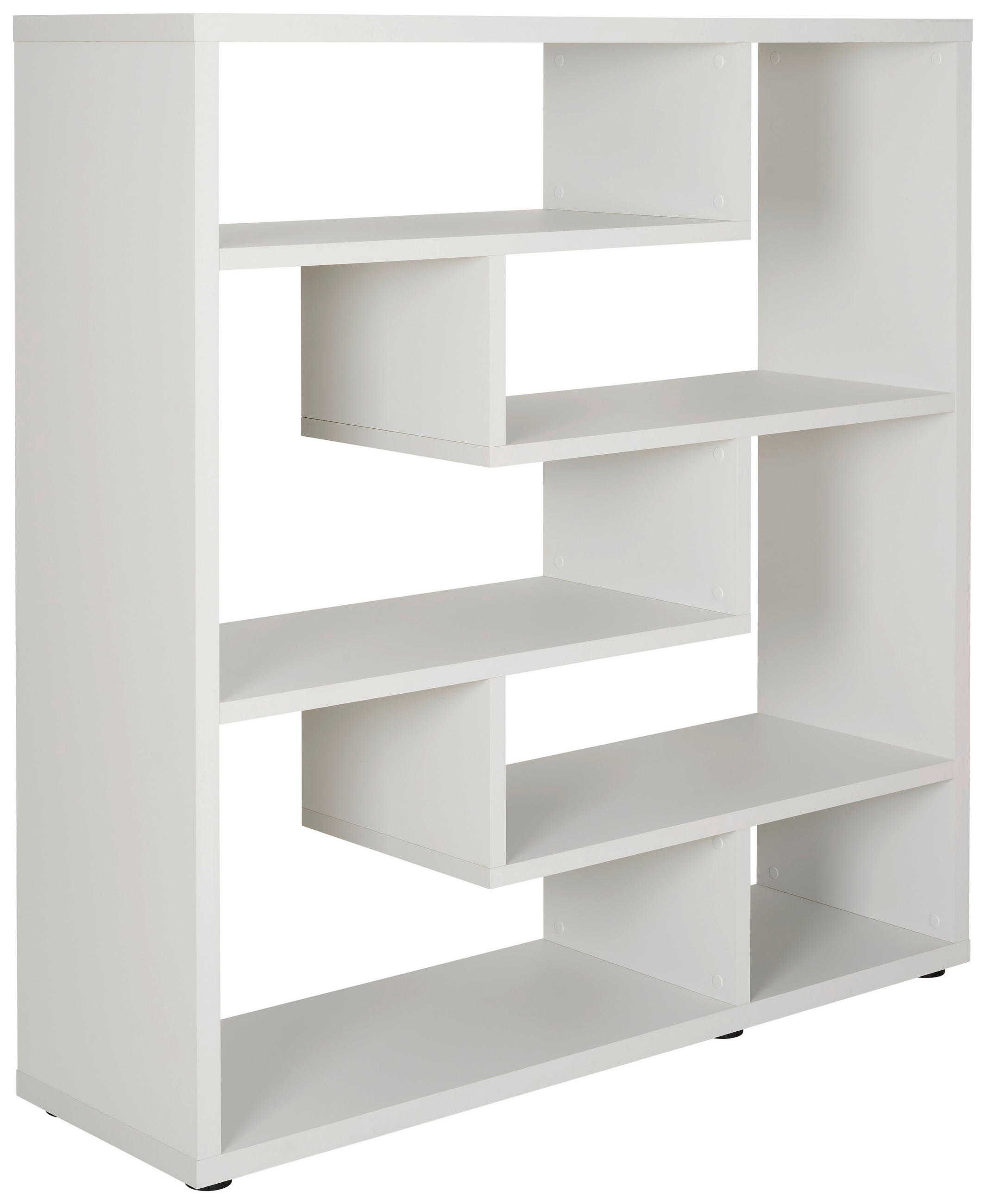 STANDREGAL Grau Milan und Mia - Schwarz/Grau, Basics, Holzwerkstoff/Kunststoff (130/134/40cm) - Jimmylee