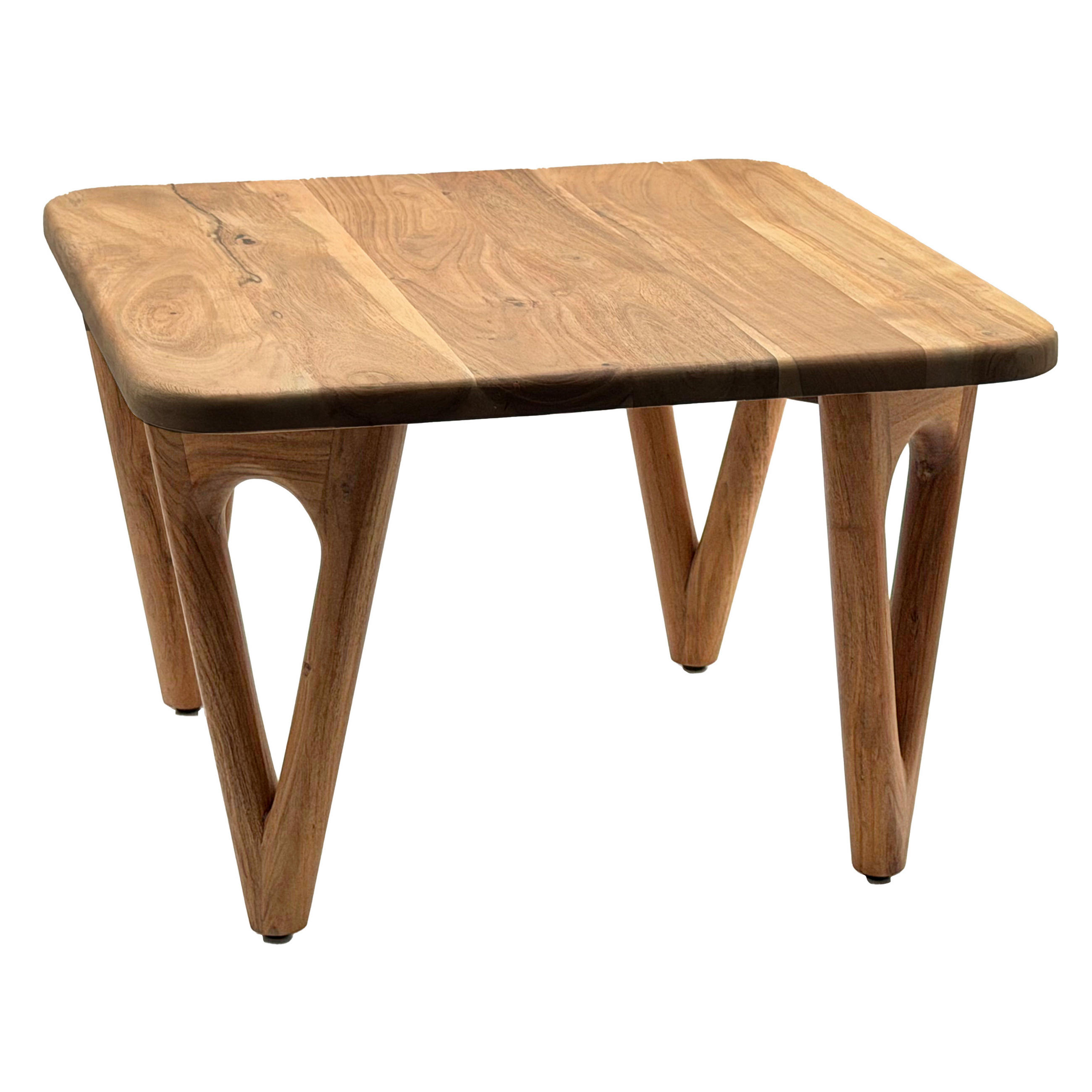 KLUBSKA MIZA, barve akacije  - barve akacije, Design, les (60/60/40cm) - Livetastic