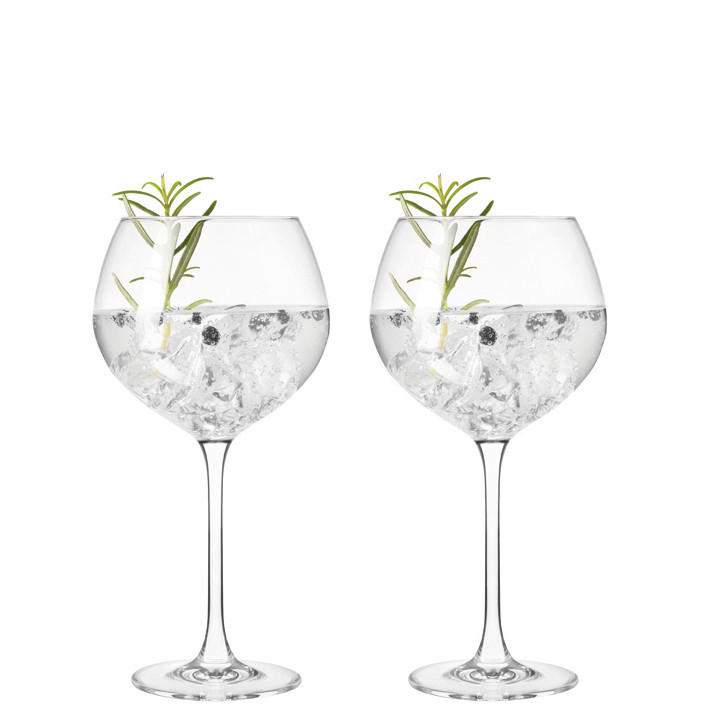 SET ČAŠA 2-dijelni Gin - prozirno, Basics, staklo (22,6/21,5/11,5cm) - Leonardo