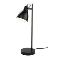 STOLNÍ LAMPA, E27, 24,7/50,5 cm  - černá, Lifestyle, kov (24,7/50,5cm) - Marama
