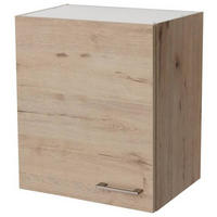 KÜCHENOBERSCHRANK 50/54,8/32 cm  in Eiche San Remo  - Edelstahlfarben/Eiche San Remo, MODERN, Holzwerkstoff/Metall (50/54,8/32cm) - FlexWell