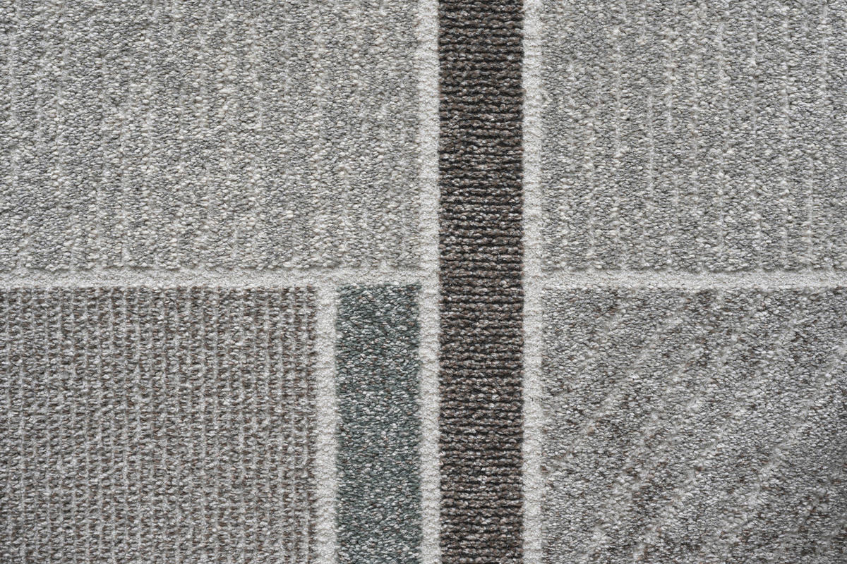 WEBTEPPICH 200/290 cm Valencia Grau, Petrol, Hellgrau  - Petrol/Hellgrau, Design, Textil (200/290cm) - Novel