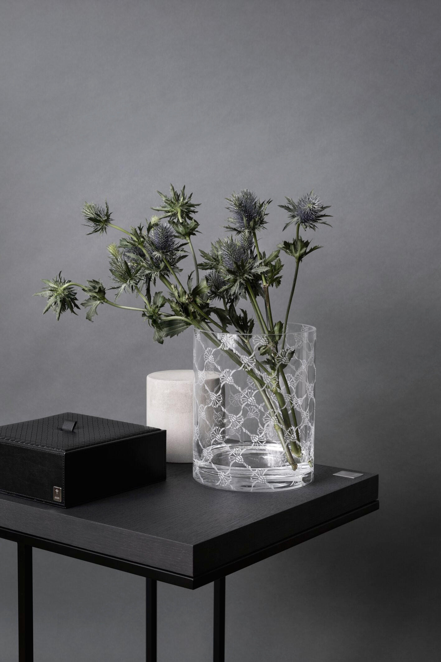 VASE 22 cm  - Transparent, Design, Glas (18/22cm) - Joop!