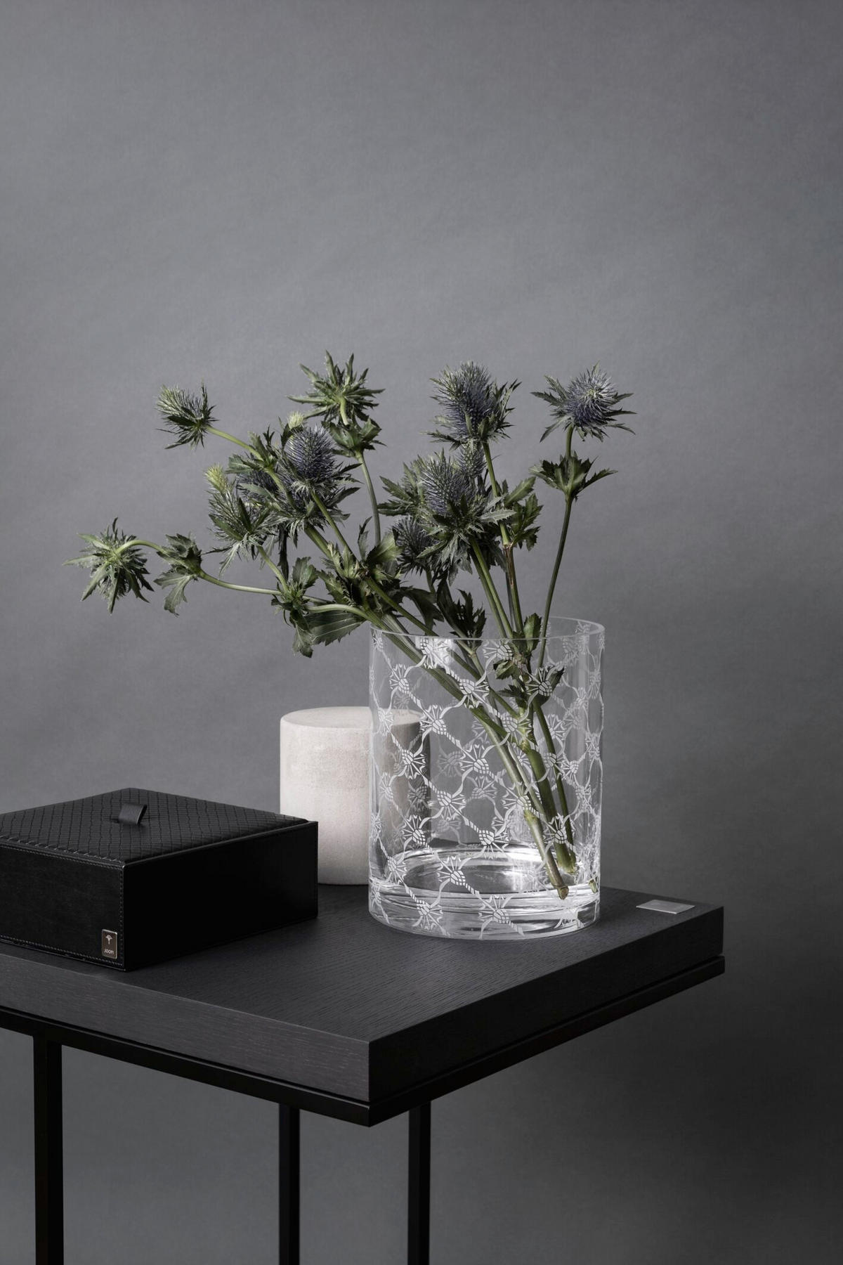 VASE 22 cm  - Transparent, Design, Glas (18/22cm) - Joop!