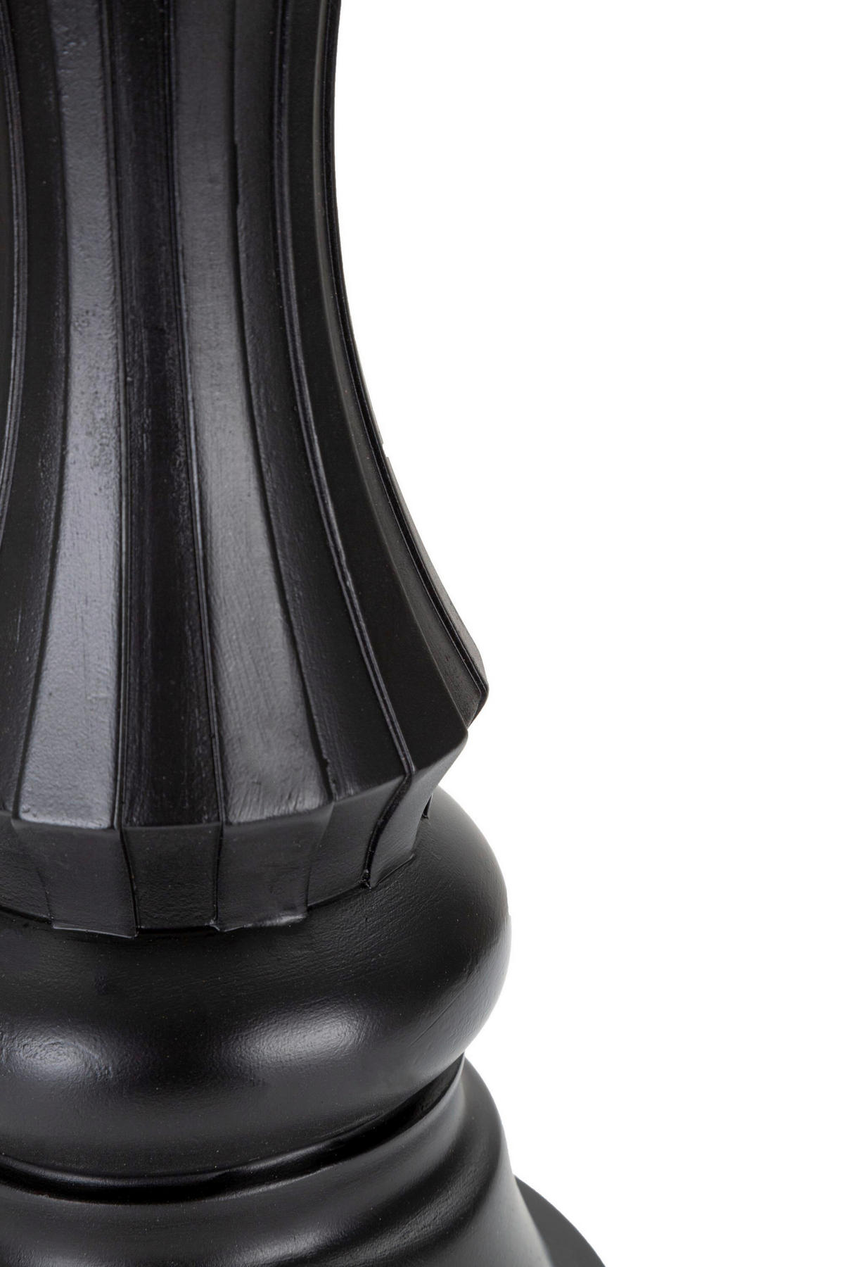 SKULPTUR - Goldfarben/Schwarz, Basics, Kunststoff (14/50/14cm)