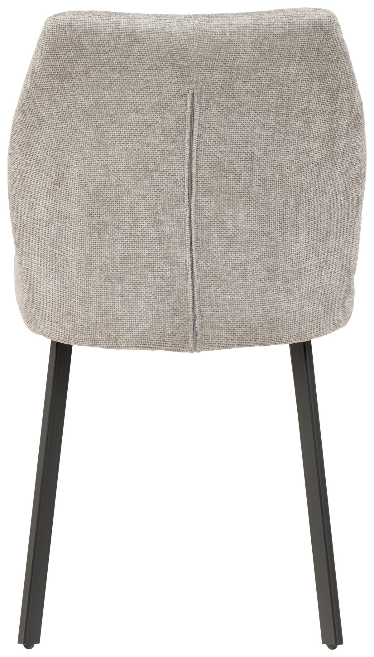 ÉTKEZŐGARNITÚRA fém, textil, kő sötétszürke  - sötétszürke, Konventionell, kő/textil (90/140/76cm) - MID.YOU