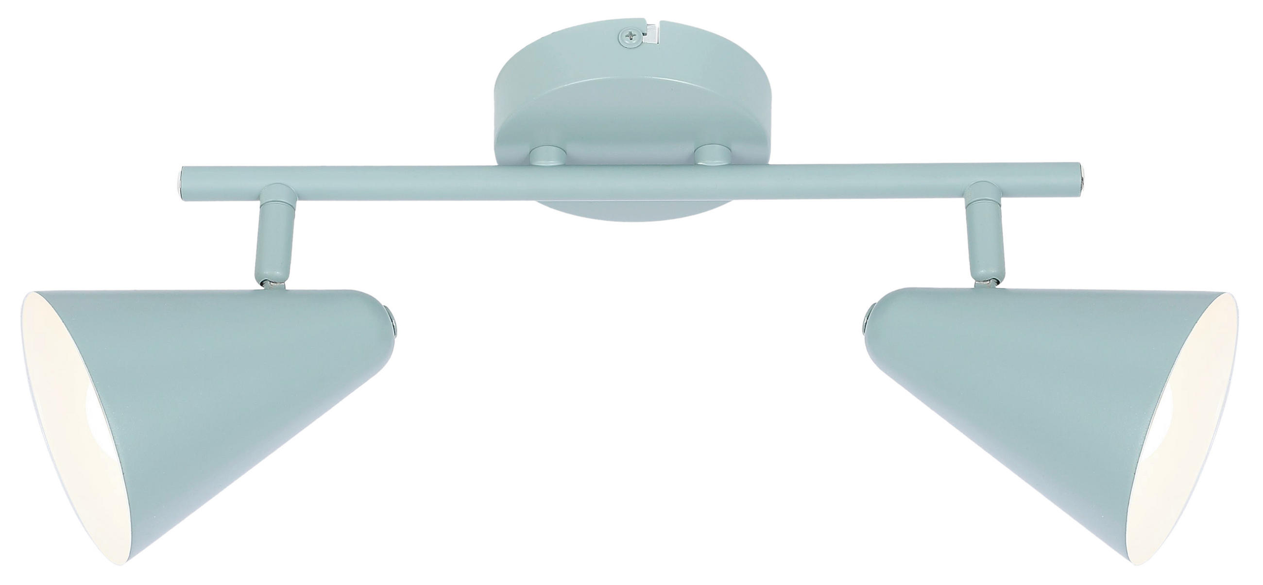 DECKENSTRAHLER 42/10/18 cm   - Grau, KONVENTIONELL, Metall (42/10/18cm)