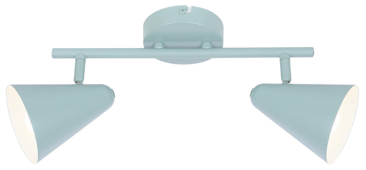 DECKENSTRAHLER Amor 42/10/18 cm   - Grau, KONVENTIONELL, Metall (42/10/18cm)