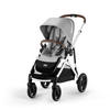 BARNVAGN Gazelle S  - silver/grå, Basics, metall/textil (93-106/65/100-110cm) - Cybex