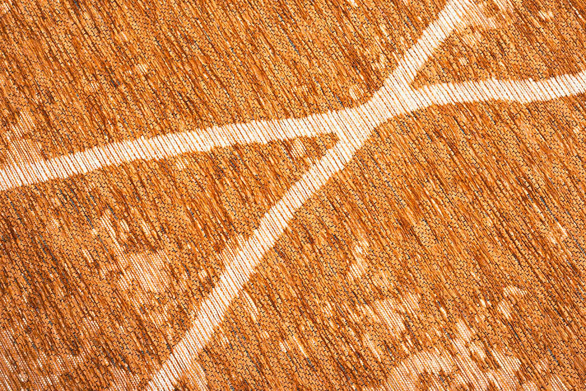 VINTAGE-TEPPICH 155/230 cm Fine Line Goldfarben  - Goldfarben, Design, Kunststoff/Textil (155/230cm) - Tom Tailor