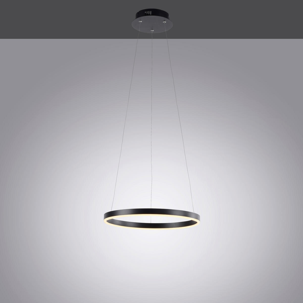 LED-HÄNGELEUCHTE Ritus 39/120 cm   - Anthrazit, Trend, Kunststoff/Metall (39/120cm)