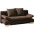 SCHLAFSOFA Webstoff Braun - Buchefarben/Braun, KONVENTIONELL, Holz/Textil (195/75/90/145cm) - Novel