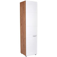 ORMAR GARDEROBNI  bijela, boje hrasta  - bijela/boje hrasta, Design, drvni materijal/plastika (52/205,7/37,1cm) - Xora