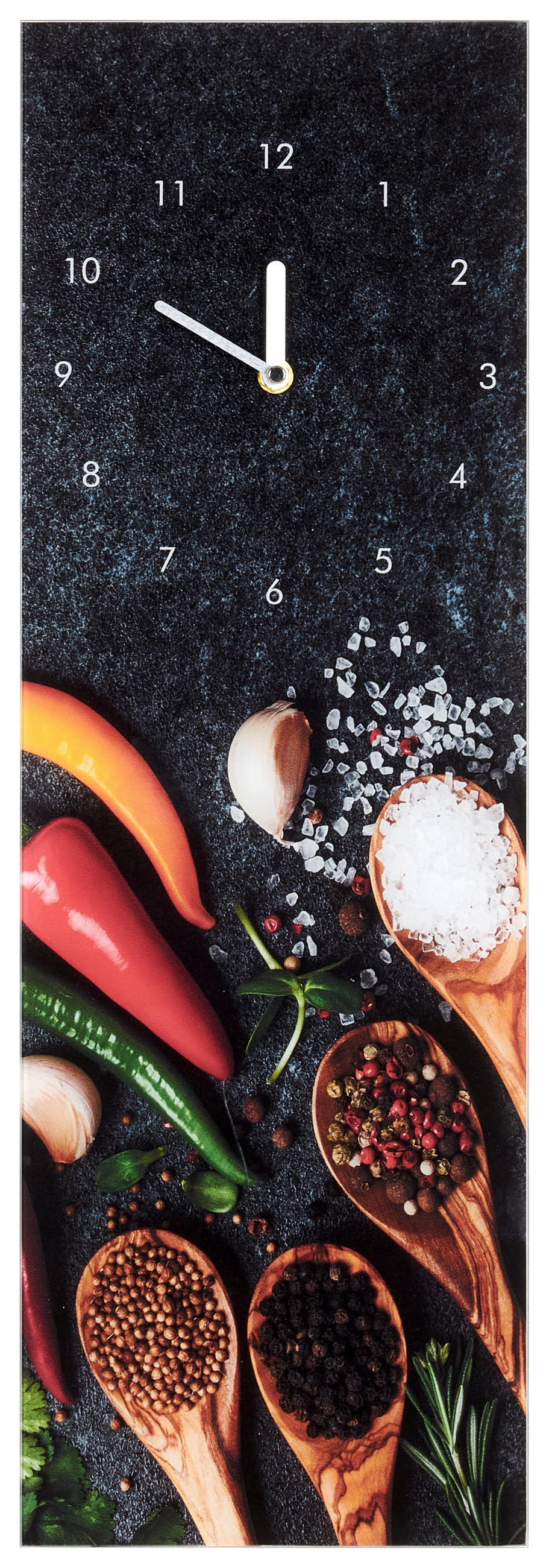 NÁSTĚNNÉ HODINY, 20/60 cm - Basics, sklo (20/60cm) - Euroart