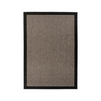 NAPLOCHO TKANÝ KOBEREC, 120/170 cm hnědá, šedá - šedá/hnědá, Konvenční, textil (120/170cm)