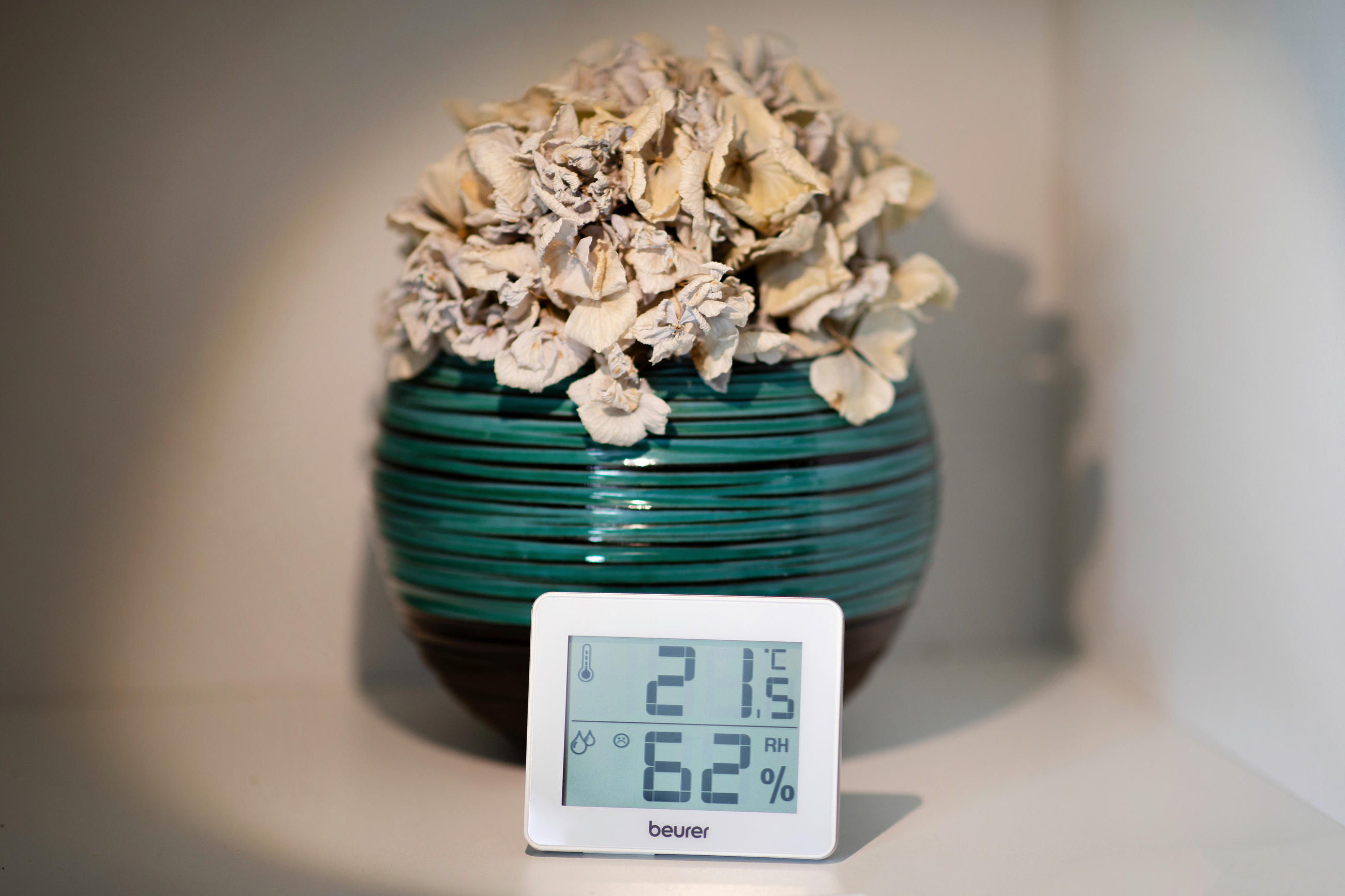 FUNKWETTERSTATION 12.2/4/15.9 cm   - Weiss, Basics (12.2/4/15.9cm) - Beurer