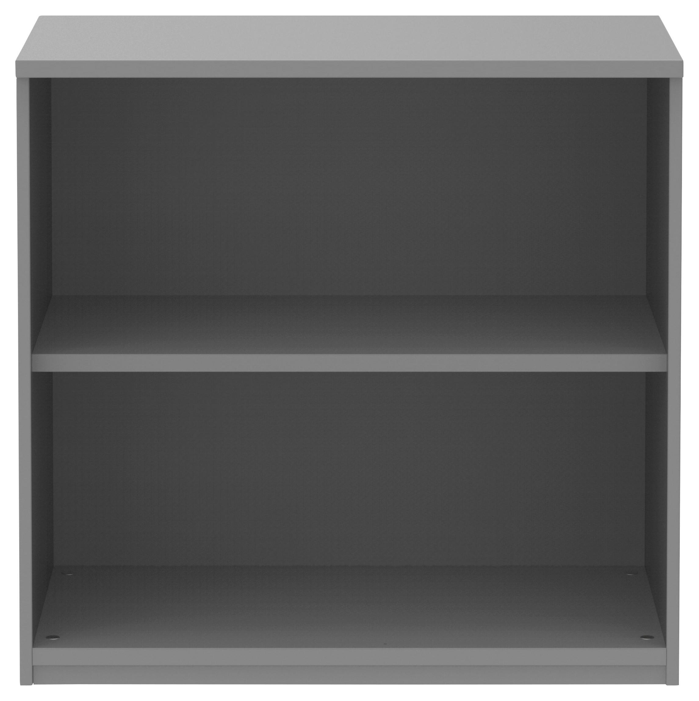 AKTENREGAL 80/76,5/43 cm  - Grau, KONVENTIONELL, Holzwerkstoff (80/76,5/43cm) - Moderano