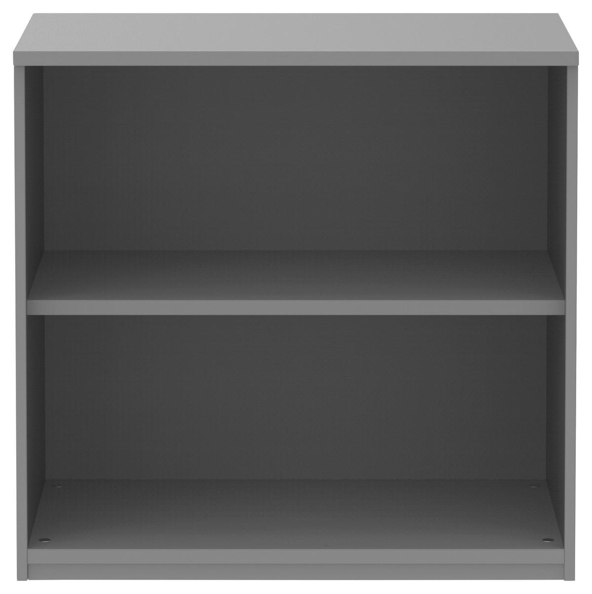 AKTENREGAL 80/76,5/43 cm  - Grau, Konventionell, Holzwerkstoff (80/76,5/43cm) - Moderano
