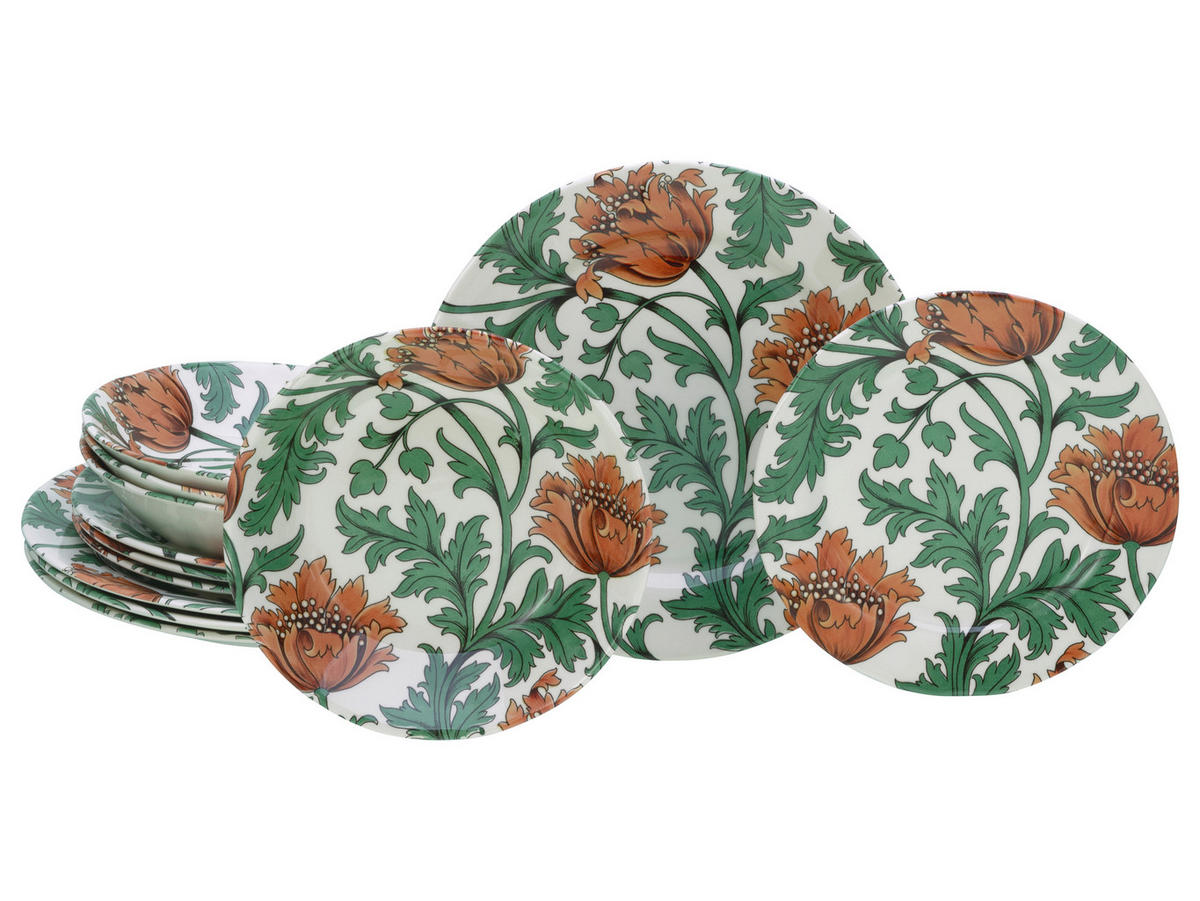 TAFELSERVICE Florentina 12-teilig  - Multicolor, Basics, Keramik - Creatable