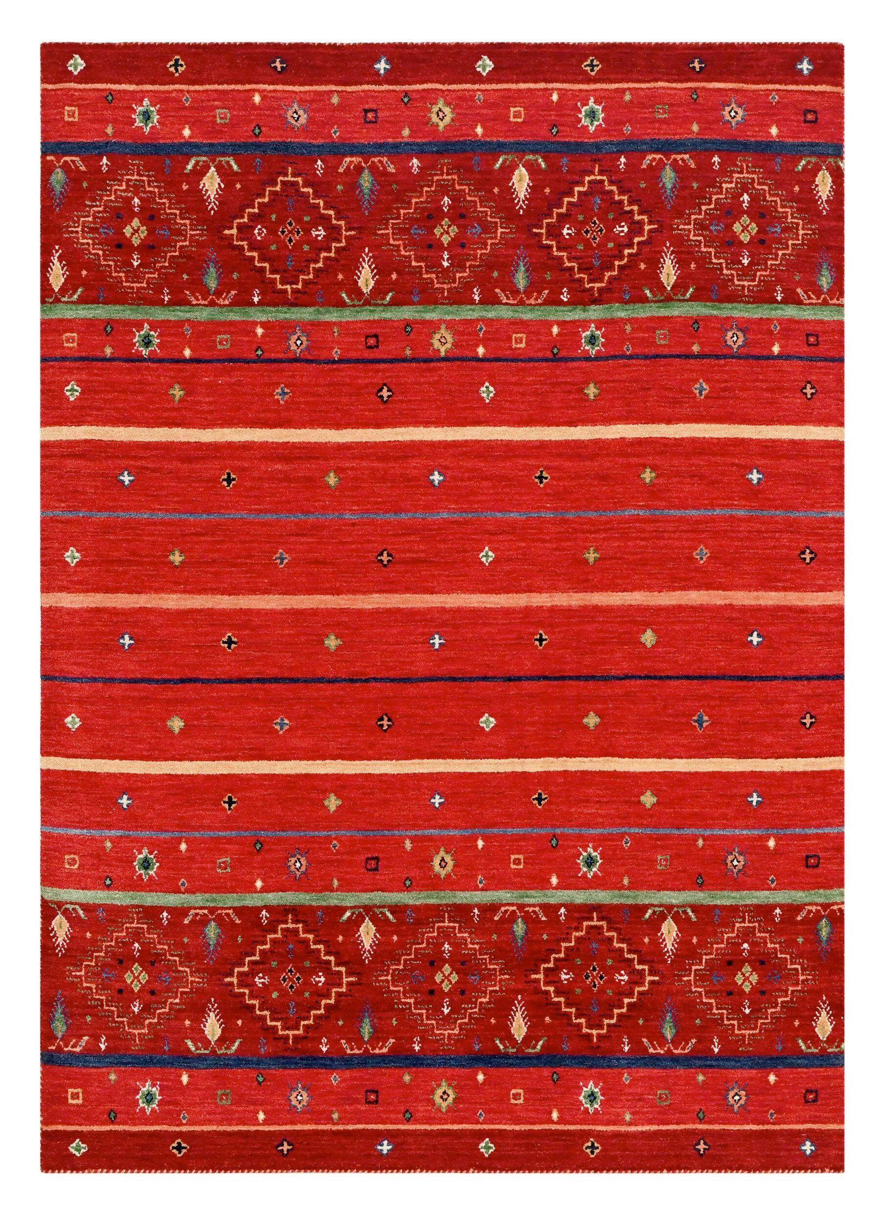 ORIENTTEPPICH  Wohnzimmer 80/300 cm kiss and say goodbye Rot rechteckig  - Rot, LIFESTYLE, Textil (80/300cm) - Cazaris