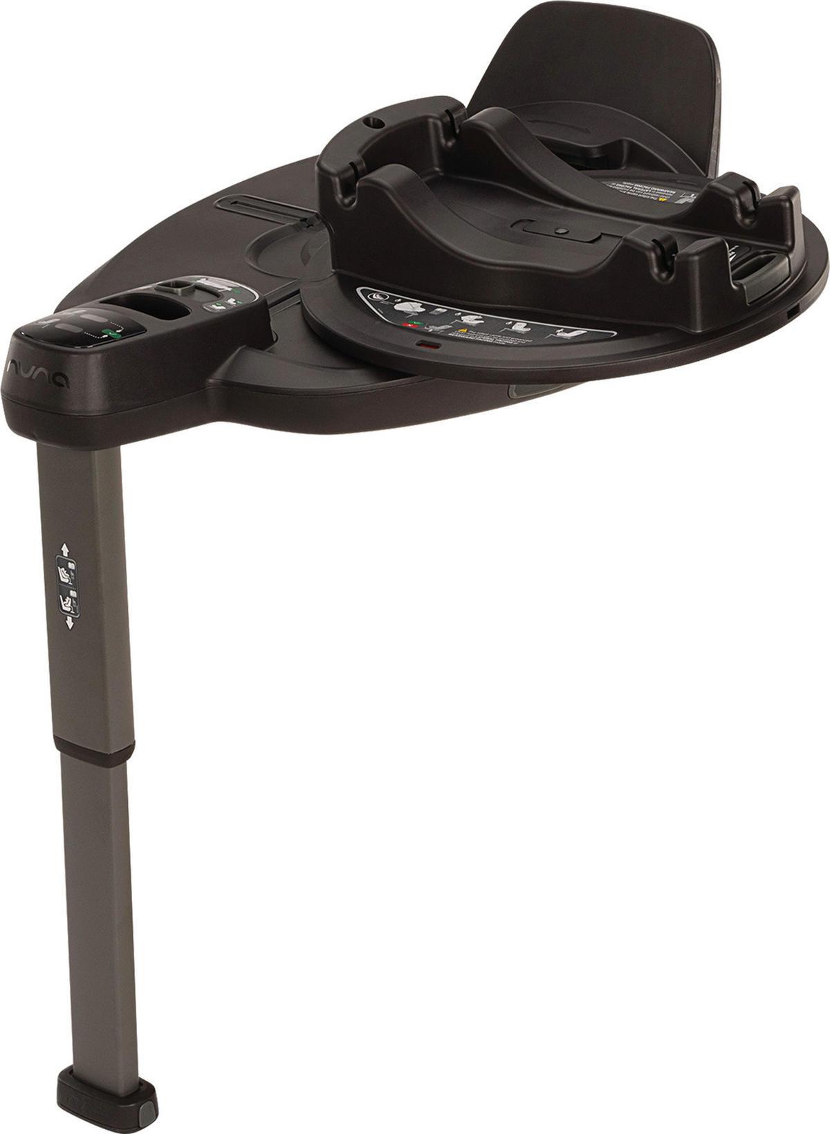 ISOFIXSTATION Base Curv  - Schwarz, Basics, Kunststoff - Nuna