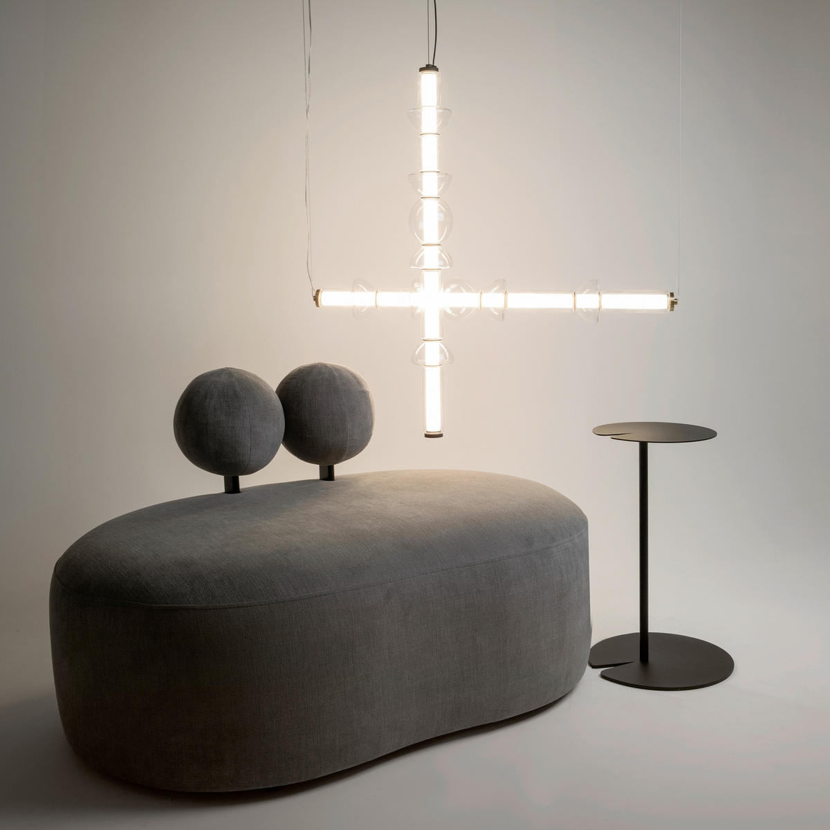 PENDELLAMPA Cosmo 98/137.5/16 cm  - svart, Design, metall (98/137.5/16cm) - MAYTONI