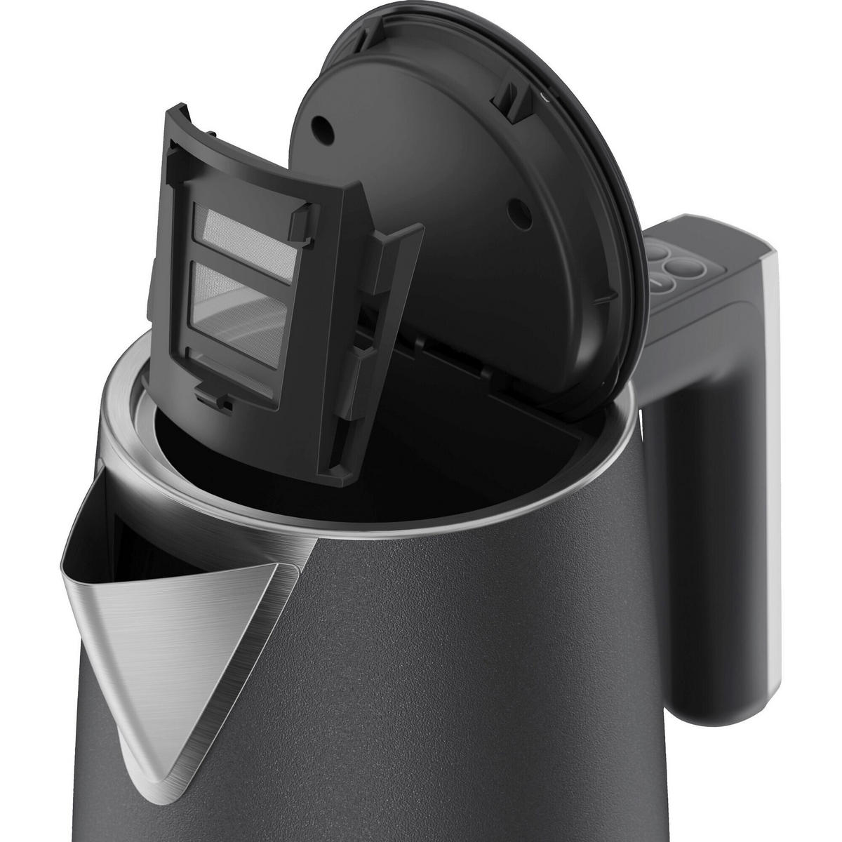WASSERKOCHER Design Collection 1,7 L  - Schwarz, Basics (23,2/22,6/18,8cm) - AEG