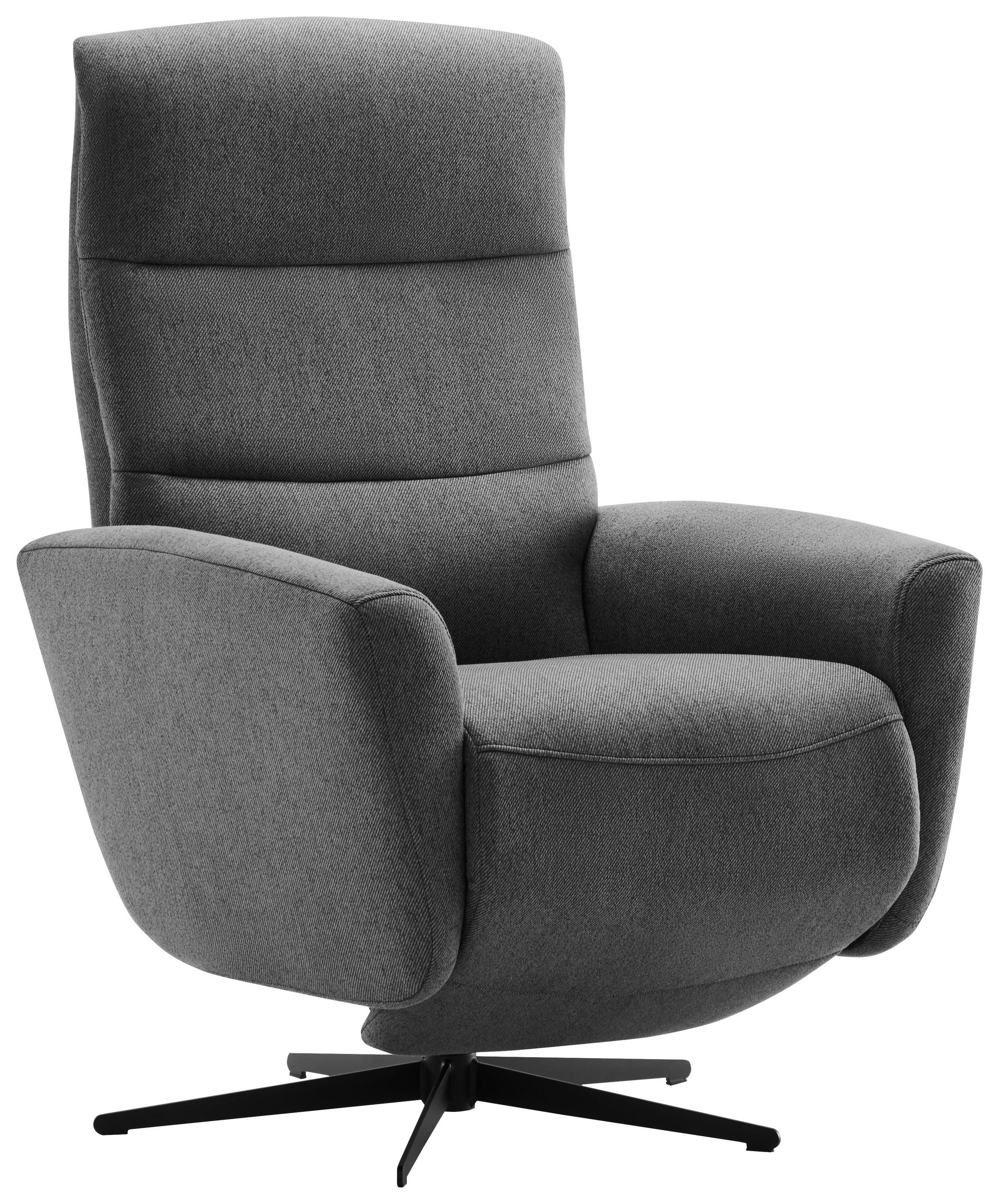 P & B Relaxsessel Dunkelgrau 76x104x77 cm