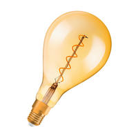 LED-LEUCHTMITTEL   E27 4 W 300 lm  - Goldfarben, Basics, Glas (16/28,7cm) - Osram