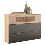 SIDEBOARD  in 120/90/38 cm  - Silberfarben/Alufarben, Design, Holzwerkstoff/Kunststoff (120/90/38cm) - Carryhome