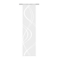 FLÄCHENVORHANG in Weiß halbtransparent  - Weiß, Basics, Textil (60/245cm) - Schmidt W. Gmbh