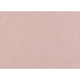 ECKSOFA in Webstoff Rosa  - Silberfarben/Rosa, MODERN, Kunststoff/Textil (218/304cm) - Carryhome