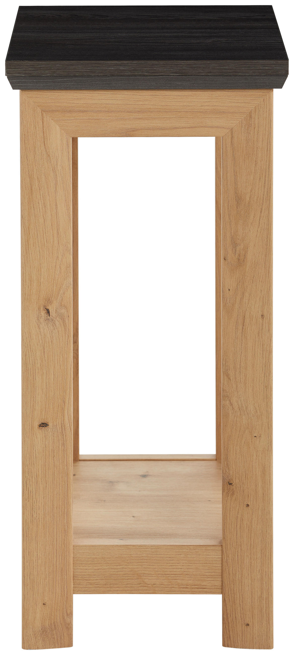 BLUMENSTÄNDER Holzwerkstoff - Dunkelgrau/Eiche Artisan, LIFESTYLE, Holzwerkstoff (30/65/30cm) - Xora