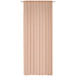 FERTIGVORHANG transparent  - Orange, Basics, Textil (140/245cm) - Boxxx