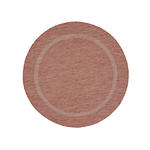 FLACHWEBETEPPICH 120/120 cm Relax Rot  - Rot, Basics, Textil (120/120cm) - Novel