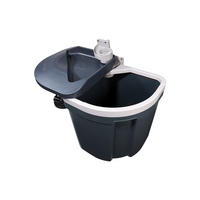 EINBAUABFALLSAMMLER 35 l  Kunststoff  - Grau, Basics, Kunststoff (37/41/35cm) - HKT