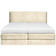 BOXSPRINGBETT 180/200 cm  in Beige  - Beige, KONVENTIONELL, Holz/Textil (180/200cm) - Dieter Knoll