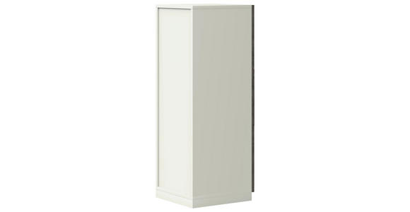 KOMMODE in 40/112,5/41,9 cm - Weiß, Design, Holzwerkstoff/Metall (40/112,5/41,9cm) - Moderano