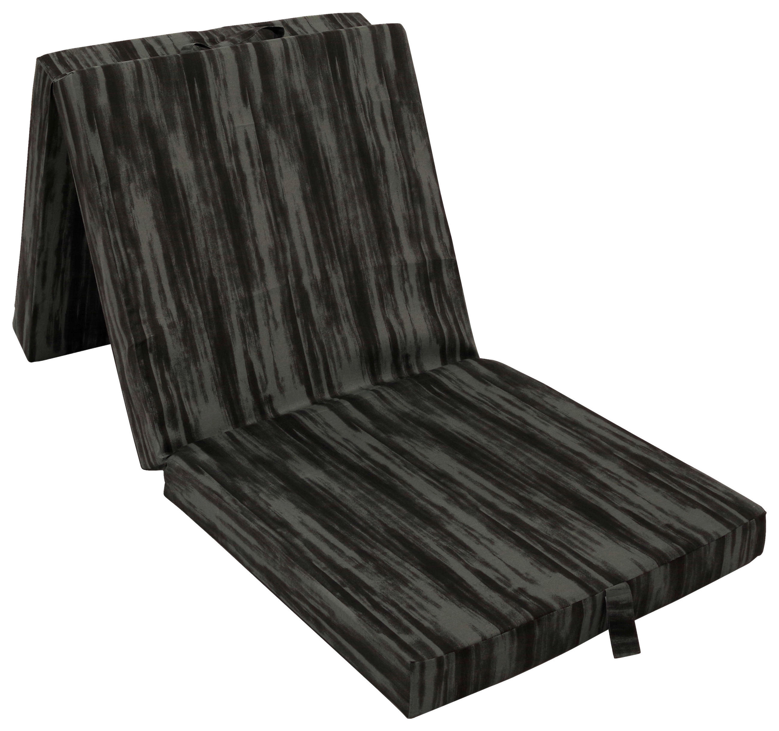 KLAPPMATRATZE 63/190 cm Höhe ca. 8 cm  - Anthrazit, Basics, Textil (63/190cm) - Boxxx