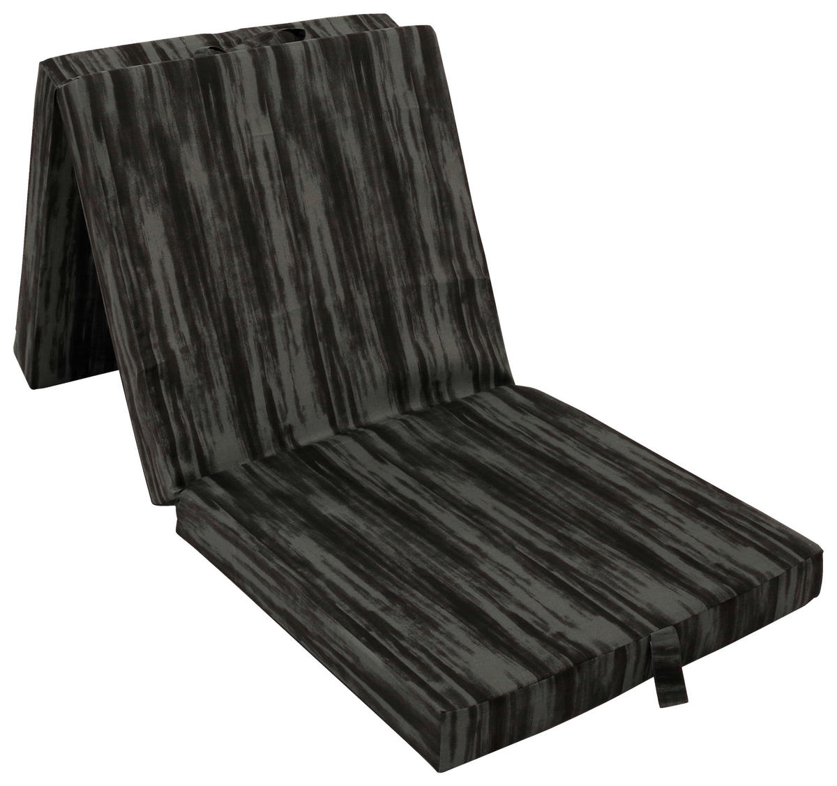 KLAPPMATRATZE 63/190 cm Höhe ca. 8 cm  - Anthrazit, Basics, Textil (63/190cm) - Boxxx