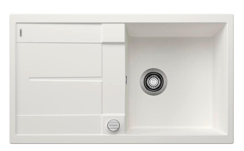 SPÜLE 513037  - Weiß, Basics, Keramik (86/0/50cm) - Blanco