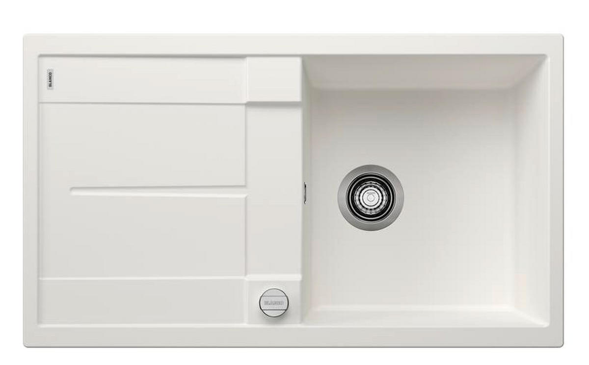 SPÜLE 513037  - Weiß, Basics, Keramik (86/0/50cm) - Blanco