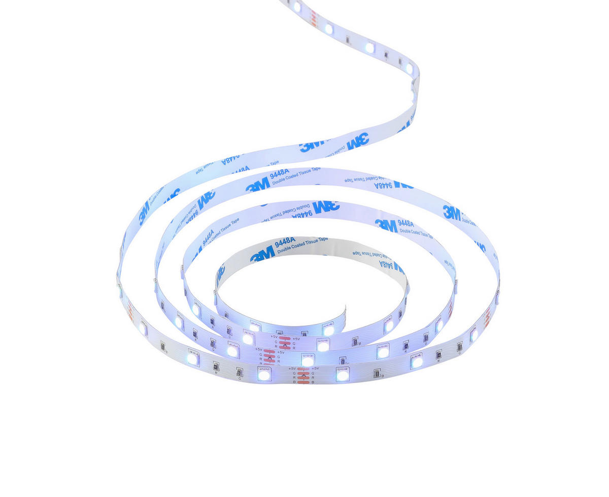LED-STRIP    300 cm  - Weiß, Basics, Kunststoff (300cm) - Novel