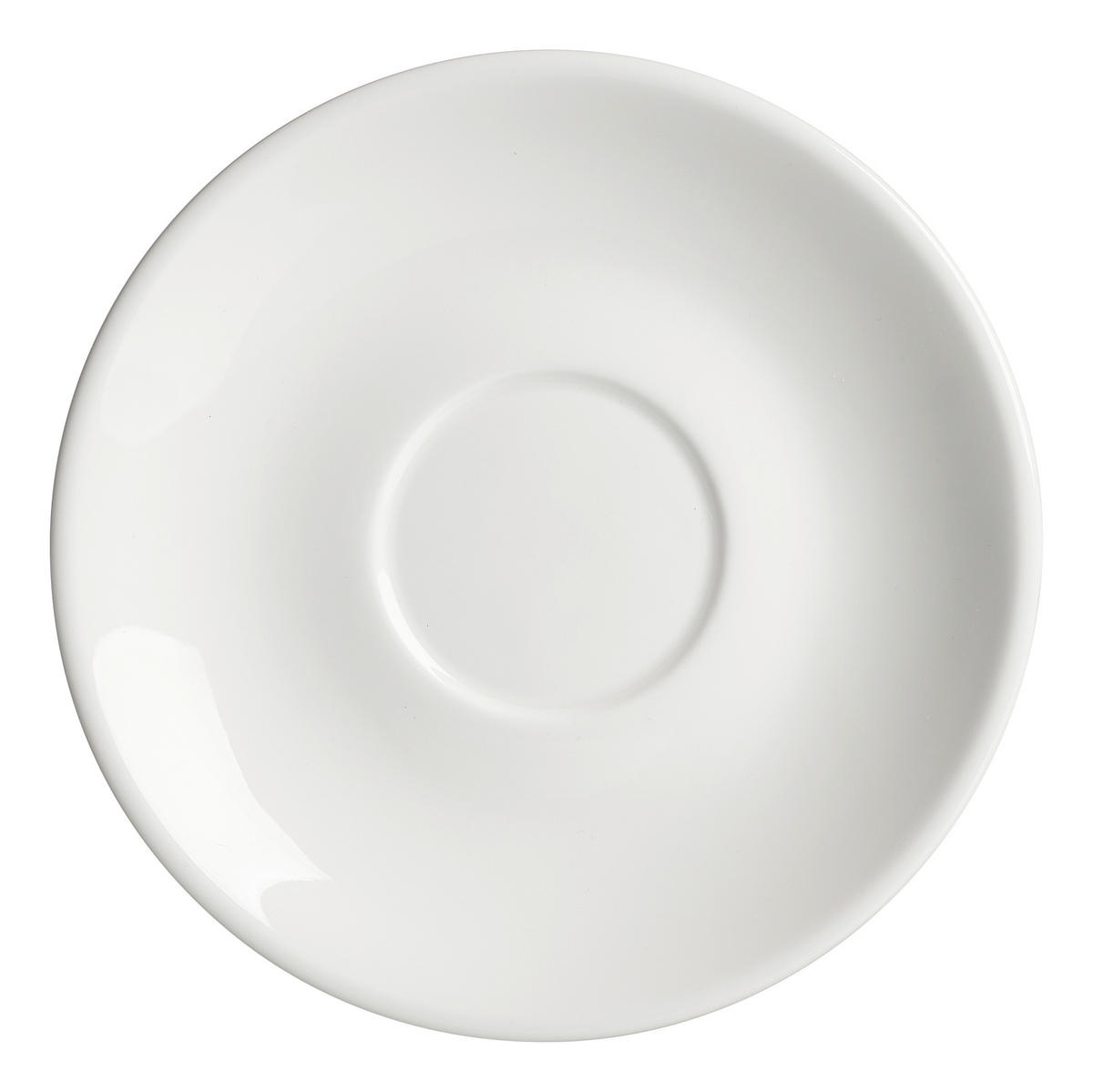 UNTERTASSE - Weiß, KONVENTIONELL, Keramik (15/15/2cm) - Ritzenhoff Breker