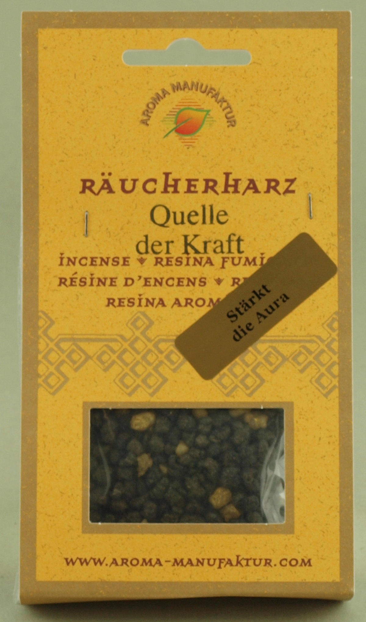 RÄUCHERHARZ  - Goldfarben/Graphitfarben, Basics, Naturmaterialien (8,5/15/3cm)